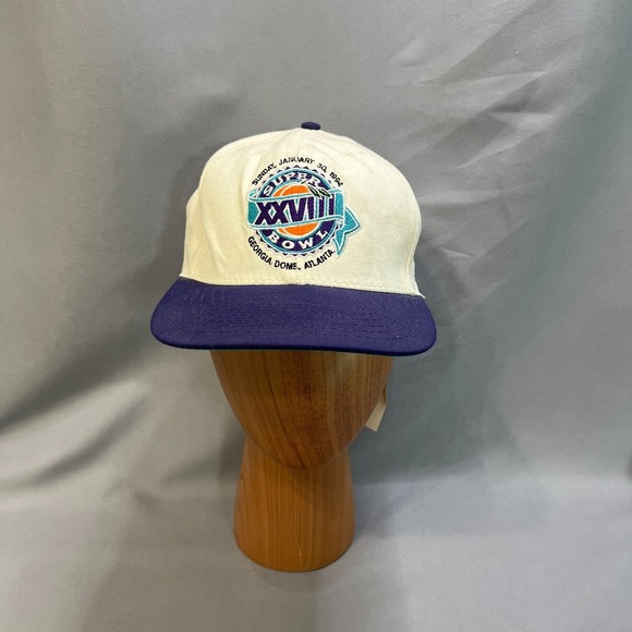 American Needle Other - Vintage 1994 Super Bowl XXVIII Cap Mens One Size White American Needle Snapback
